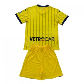 Koszulka Hellas Verona Dziecięcy Czwarty 2024-25 Koszulki Piłkarskie Krótki Rękaw